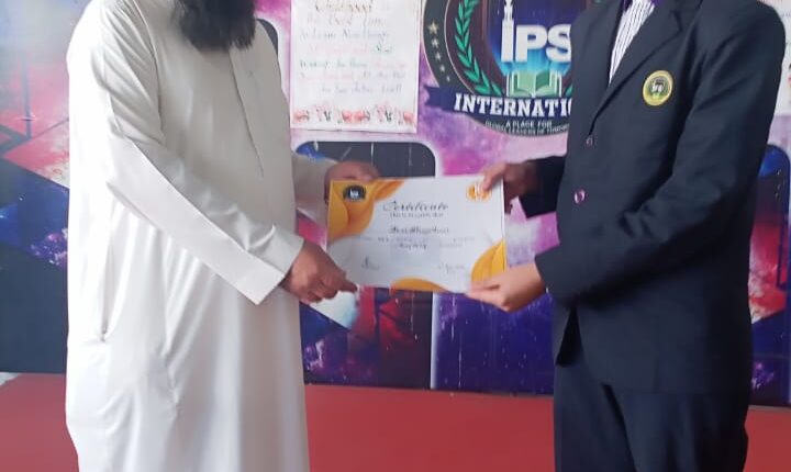 Winners of the Spell Bee Competition - IPS International 9